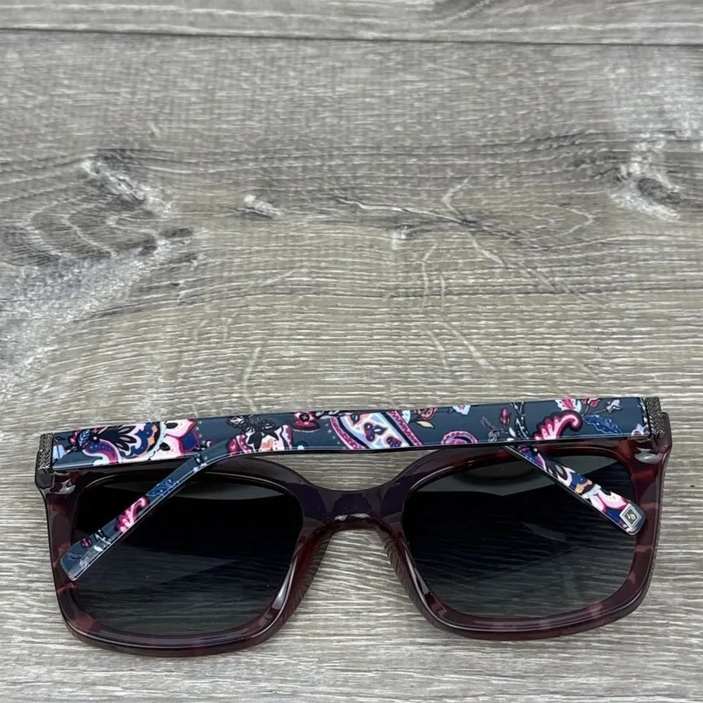 Vera Bradley Selma Felicity 34345 Tortoise Shell Floral Sunglasses *Frames Only*